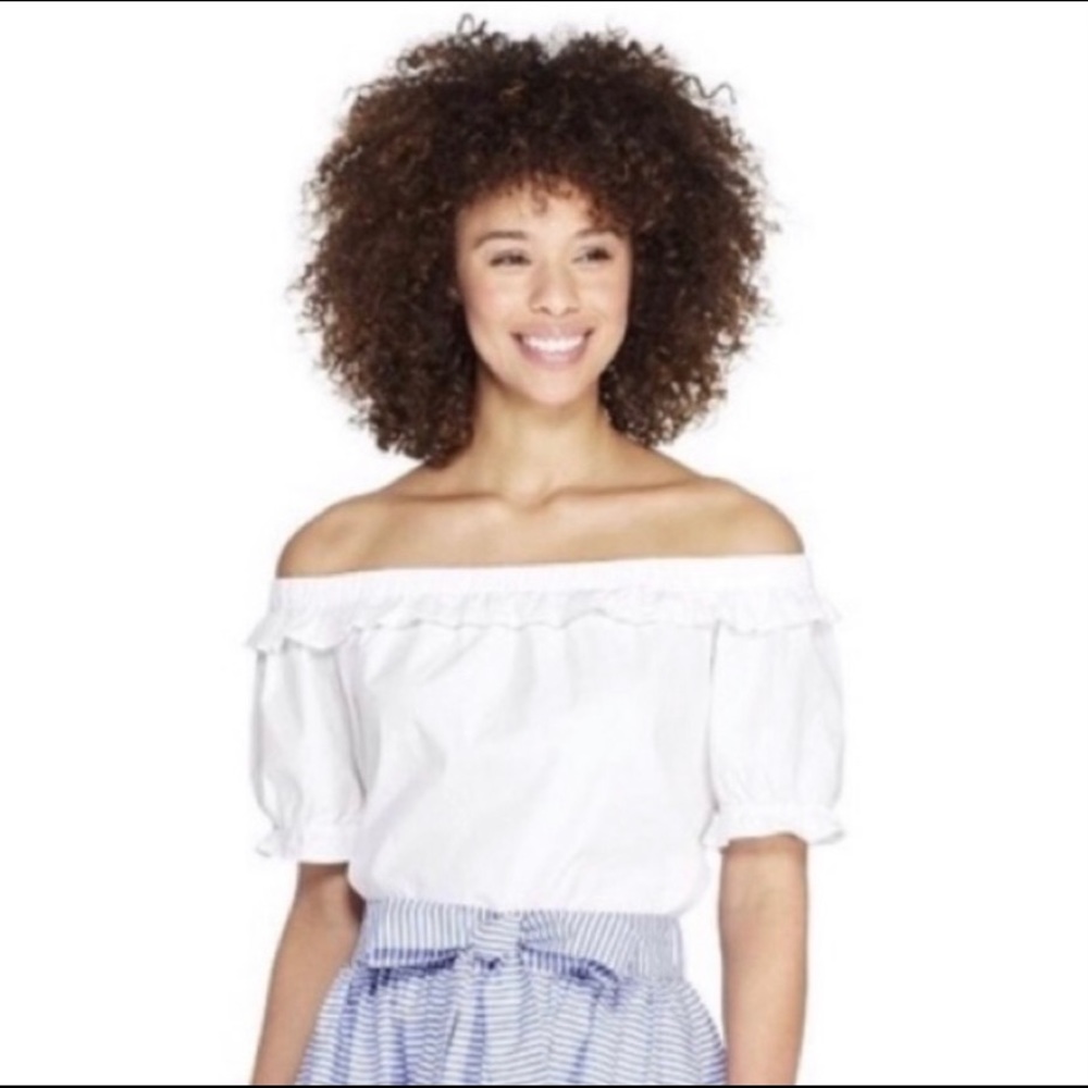 VINEYARD VINES FOR TARGET NWT WHITE TOP SIZE M